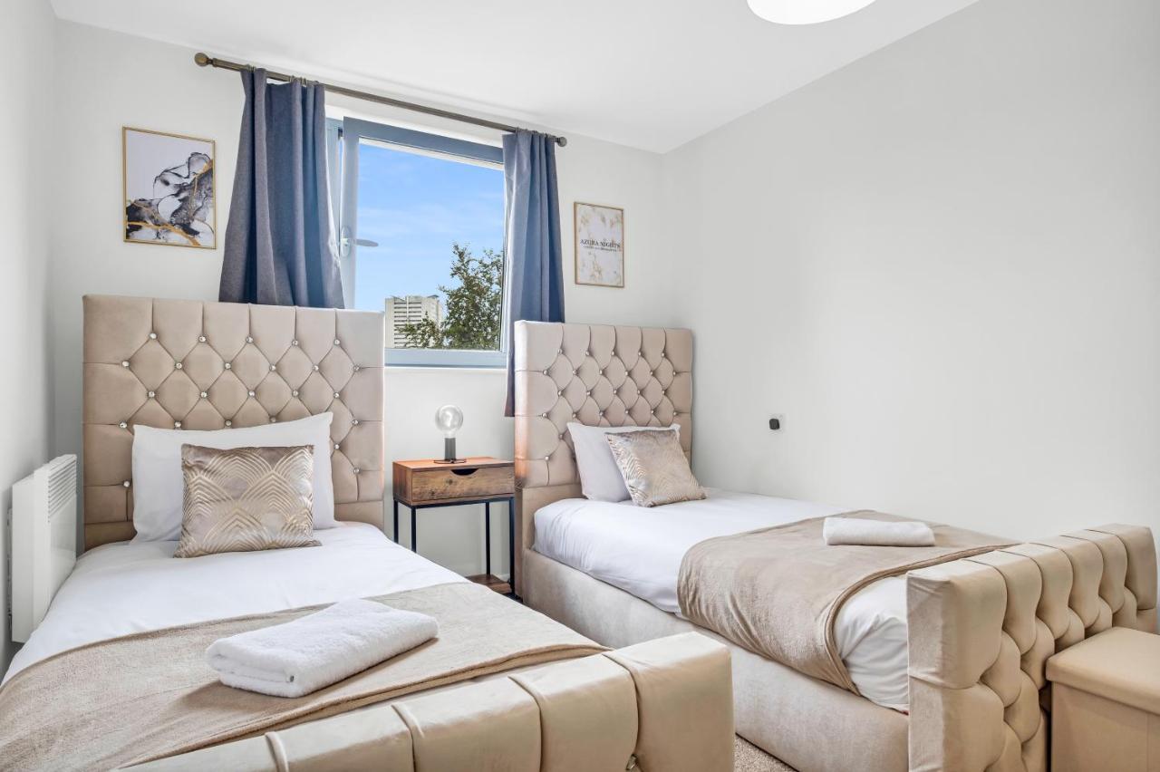 Stylish 4Th Floor 2 Bedroom En Suite City Centre Apartment With Parking By Azura Nights 伯明翰 外观 照片